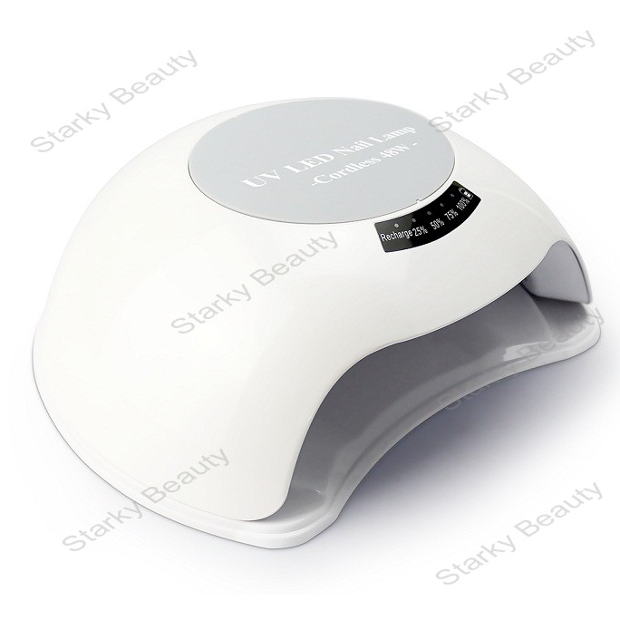 48W rechargeable battery nail drying and polishing machine