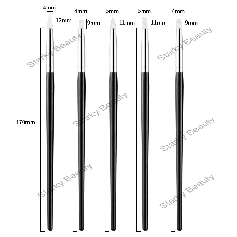 Popular Soft Silicone Head Nail Brush
