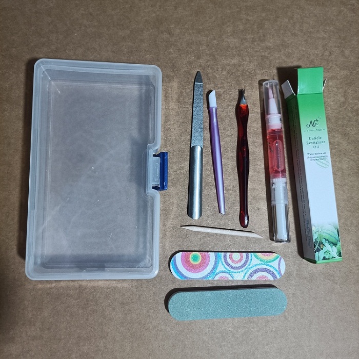 nail art tool accossries kit with storage box