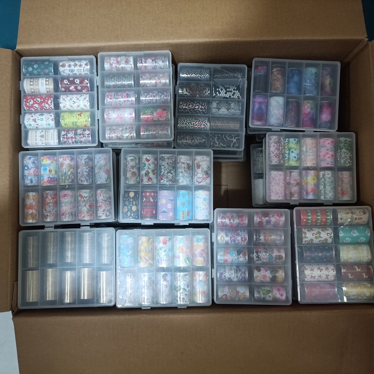 Nail  Transfer Foil Set