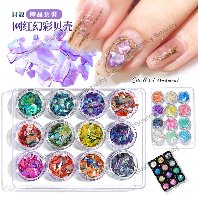 Shell Slice For Nail Beauty