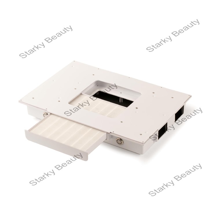 100W Nail table draft fan with led switch