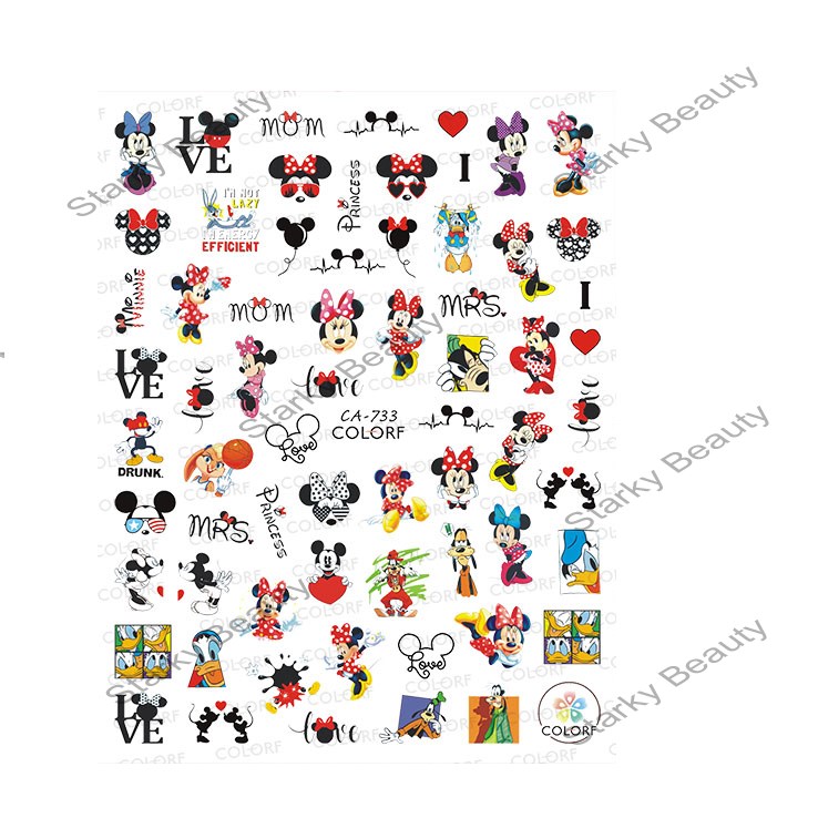 2022 new design nail art sticker