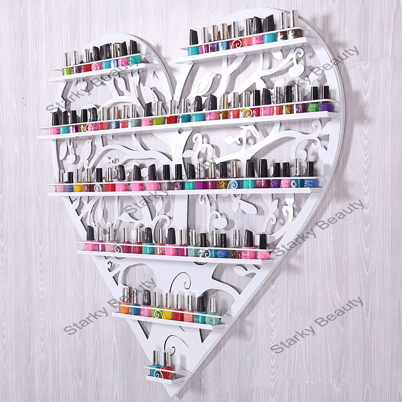 Metal wall 6 Floor nail polish rack display