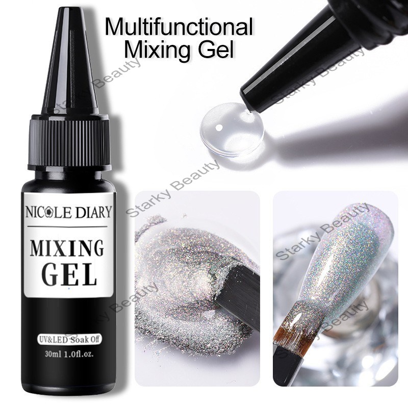 mixing gel