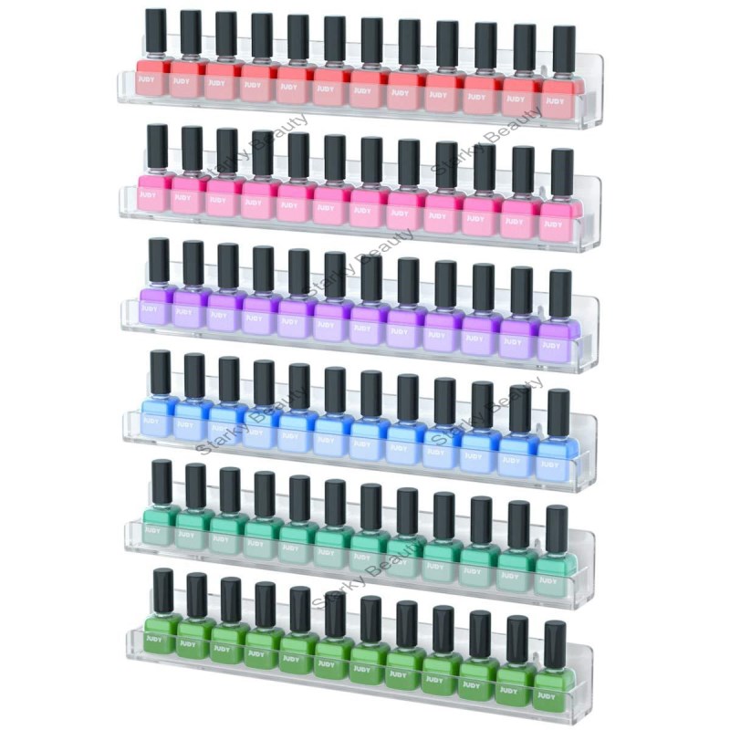 Hot Floor wall mounted acrylic nail polish rack