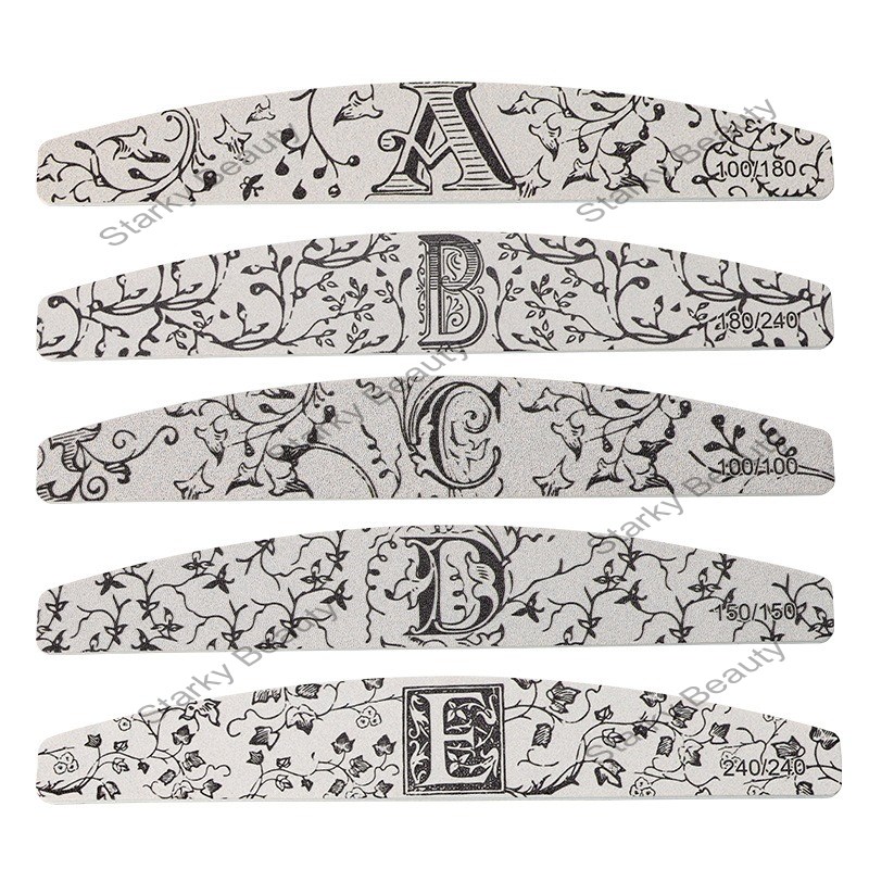 Exquisite Retro Nail Rubbing Strip High Quality High Pattern Nail File
