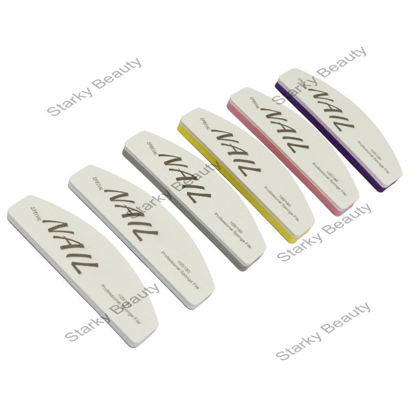 mini half month high-quality 2 in 1 nail art special rubbing strip, nail polishing file