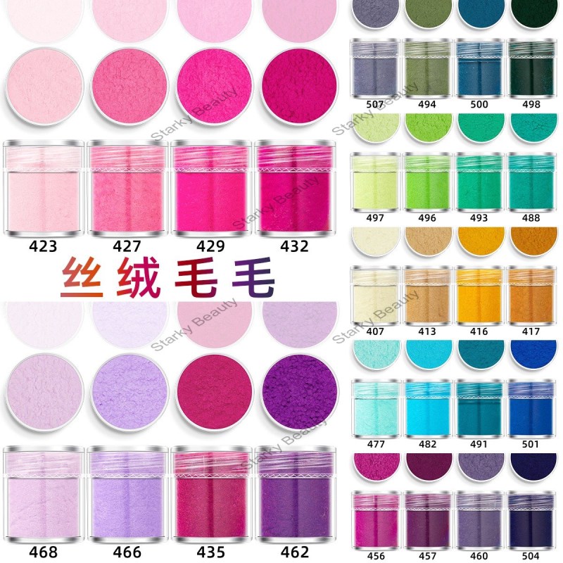 Flocking velvet powder