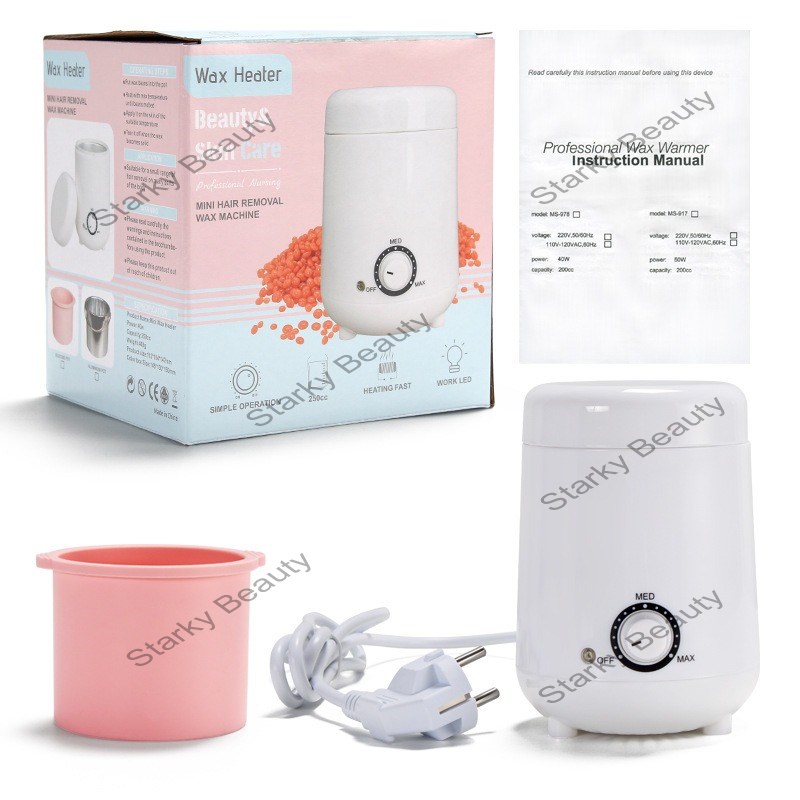 250cc Small Wax Pot Multi functional Mini Banafin Wax Hair Removal Wax Melting