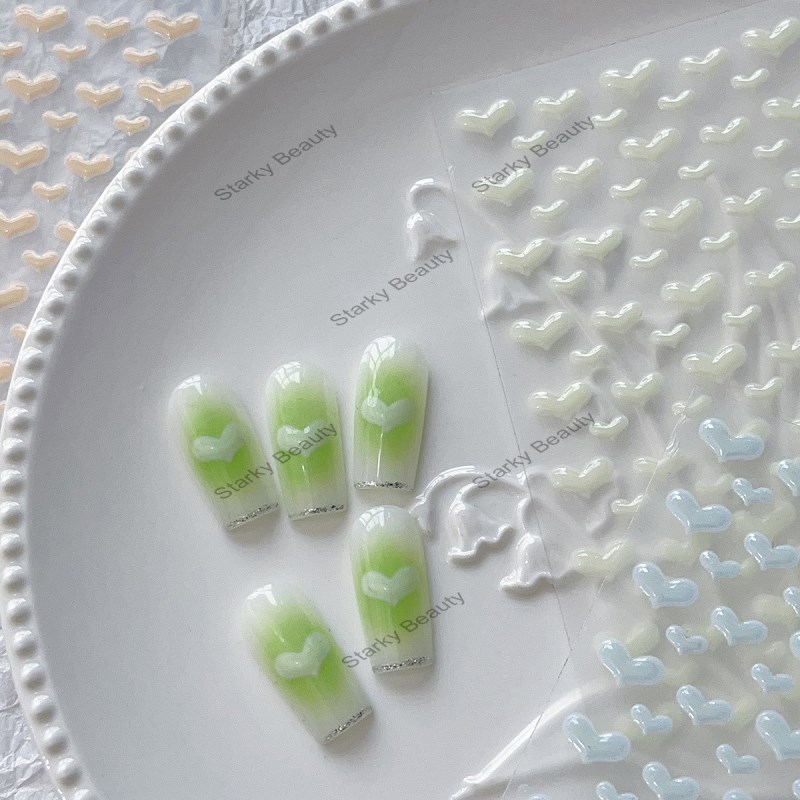 Star Love Nail Stickers Simple, Sweet, Sparkling Decorative Stickers