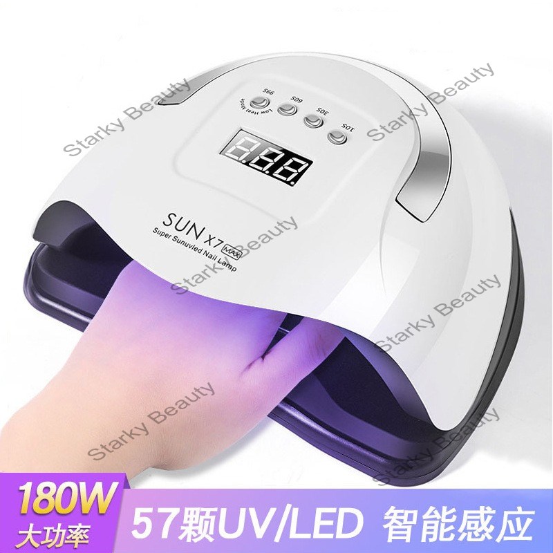 Handheld Nail Phototherapy Lamp 180W Nail Drying Machine Oven Light LED Bead Phototherapy Machine