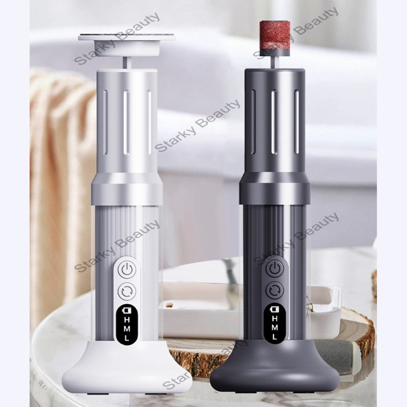 dead skin foot trimmer, heel calluses removal, 6-speed speed regulation, foot leather grinder