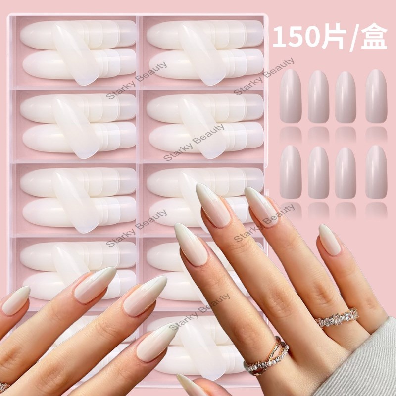 120 Boxed Wearing Armor, High Quality Solid Color Nail Art Wearing Armor