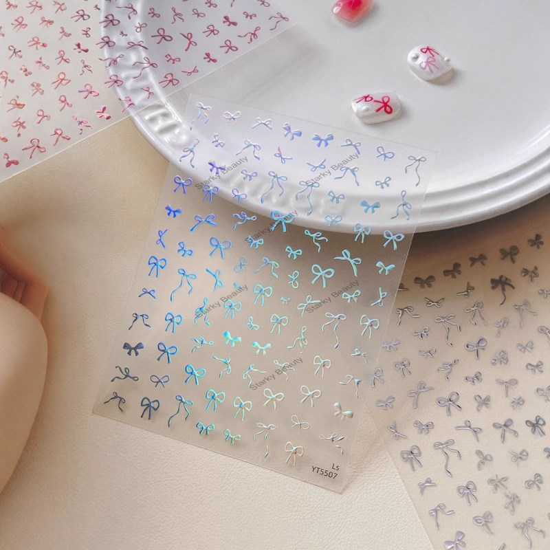 Bow Nail Stickers Simple, Exquisite, Versatile, Popular Decorative Stickers