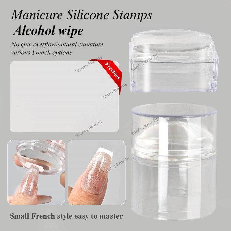 New Nail Silicone Seal Transparent Transfer Printing Pattern Printing Silicone Head