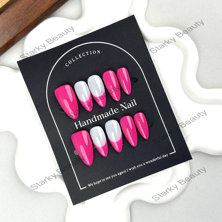 Pure handmade high-end carved nail art patches, wearable nail patches