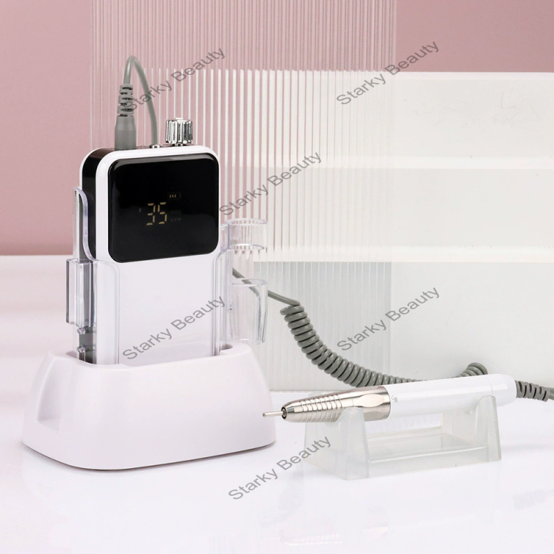 Rechargeable brushless high-power sanding machine for nail salons