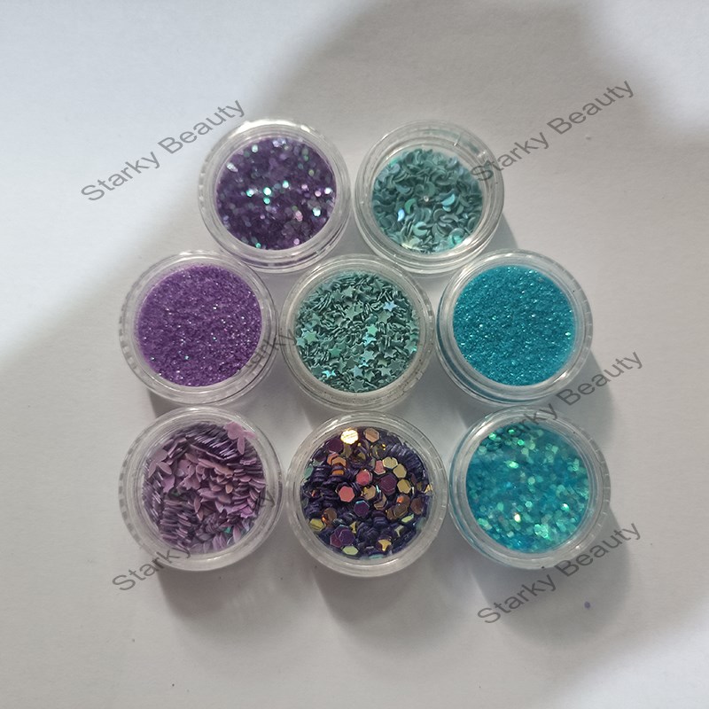8designs nail iridescent accessories set