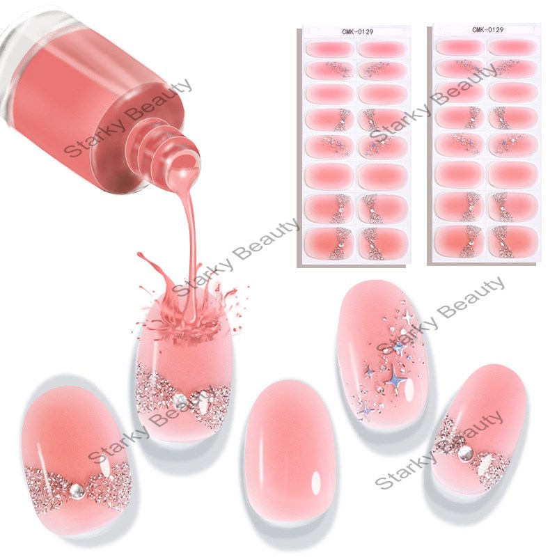 French Gradual Scallion Powder UV-Free Light Free Nail Enhancer