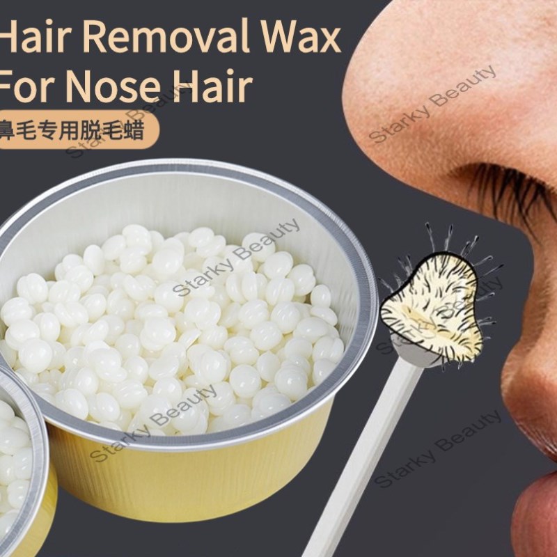 100g high-quality nose hair removal wax, male and female sticky eyebrow nose hair honey wax