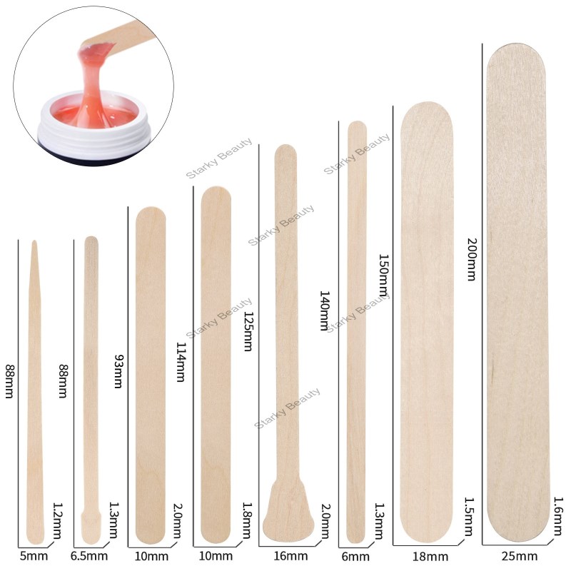 Beauty and hair removal care tools, disposable wooden sticks,Wooden spatule