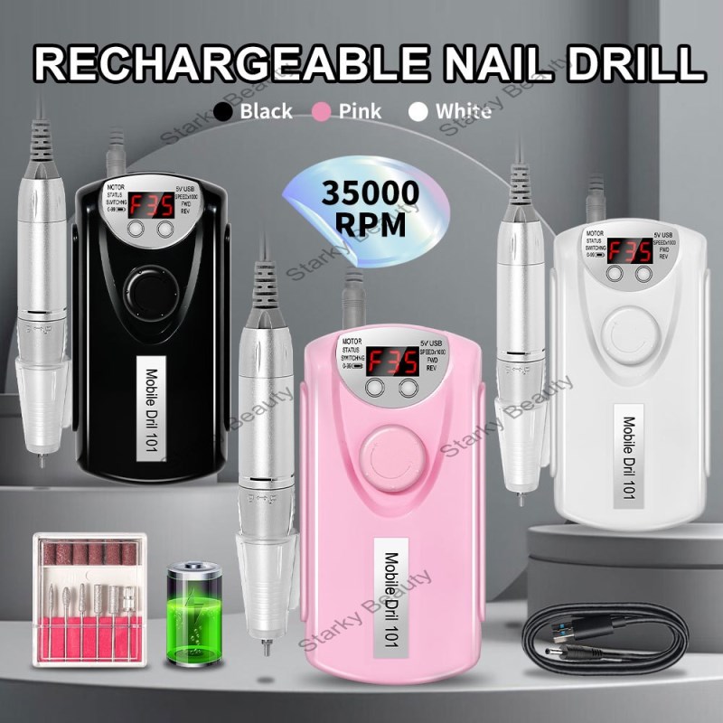 Nail polishing machine charging 101 new nail tool portable high battery