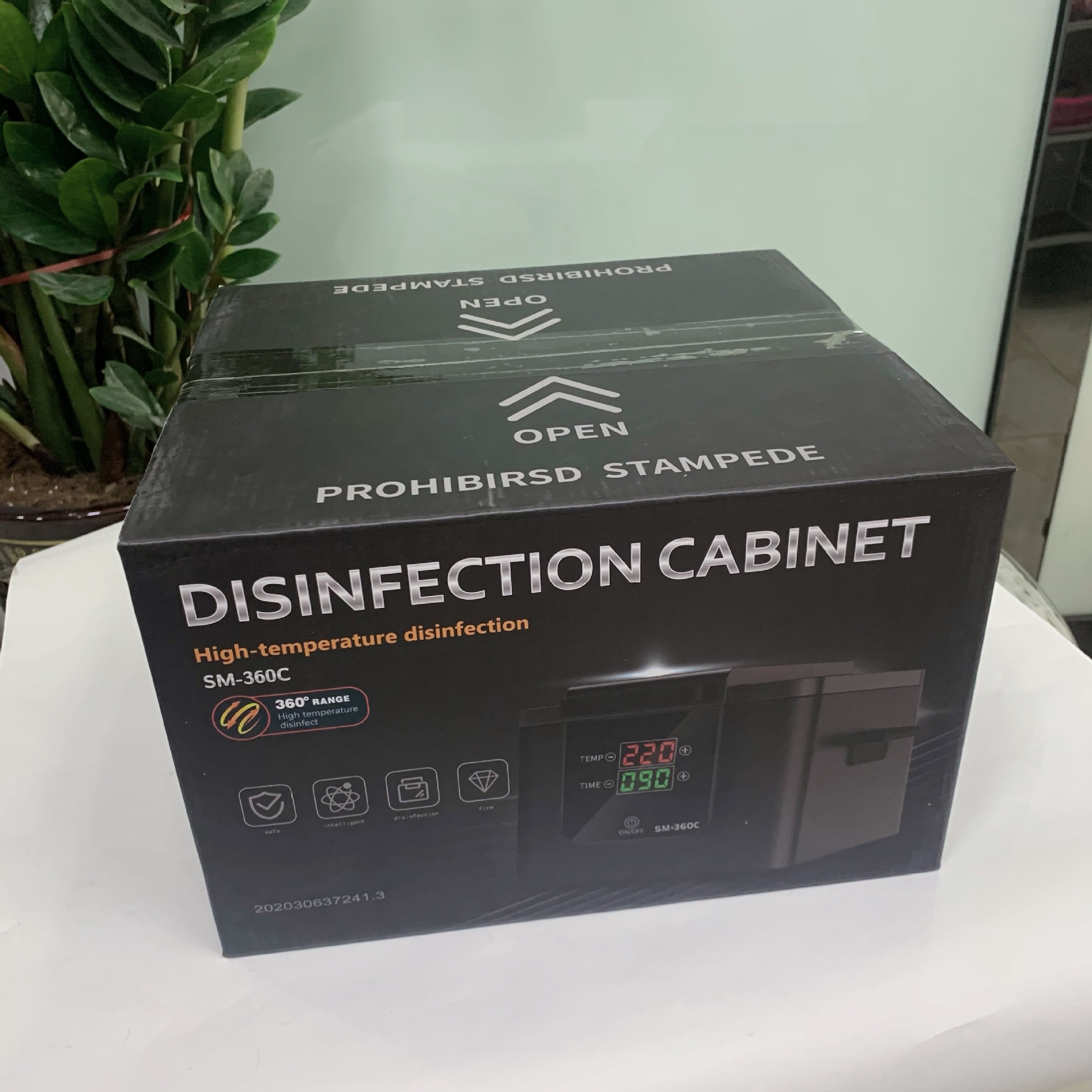 new desktop household high temperature disinfection cabinet nail tool disinfection machine