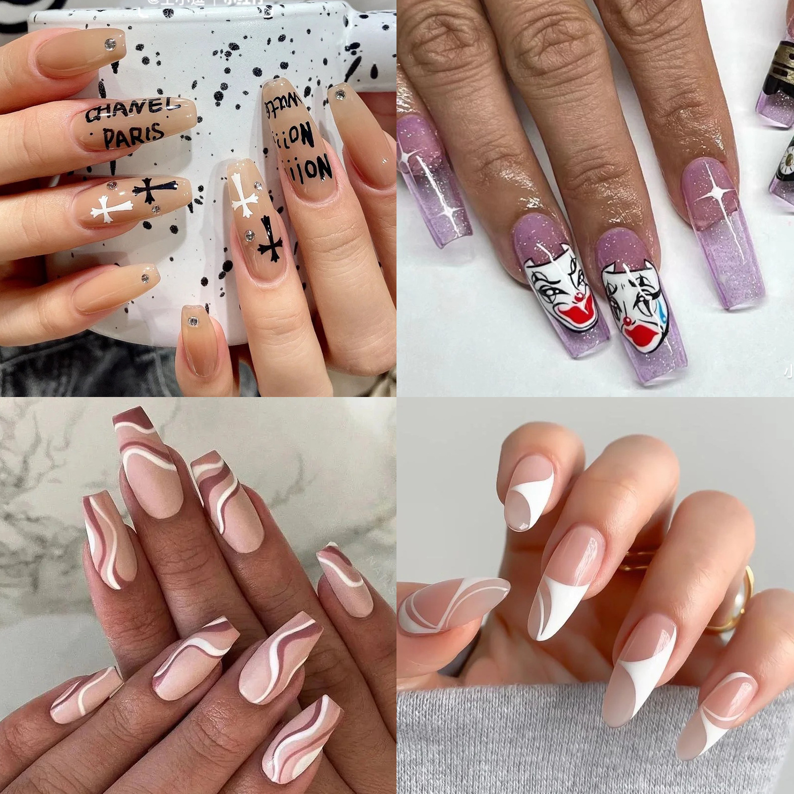 2022 3 in 1nail art painting pen smudge pen drawing nail point flower pen hook line pen