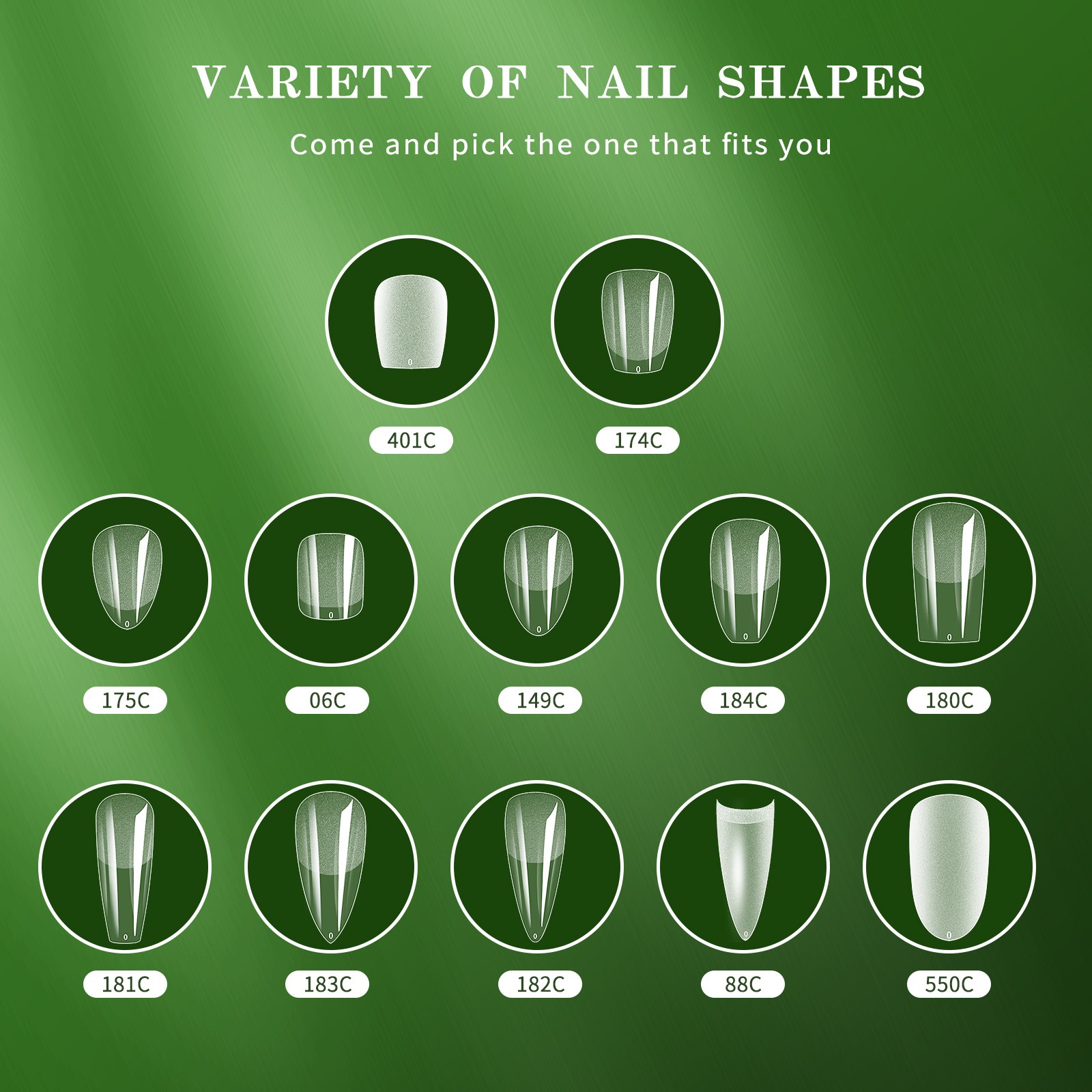 new nail plate wearing nail plate new ballet nail tips 120pcs/bag