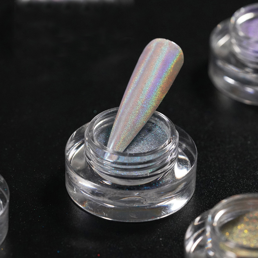 laser aurora powder new product flash powder nail special wholesale