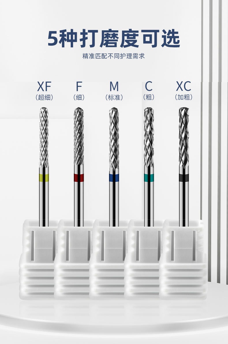 nail polish polishing head tungsten steel polishing head, nail removal and trimming tool,