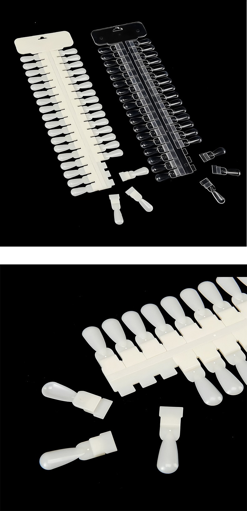 nail art detachable color card nail plate double-sided detachable color palette