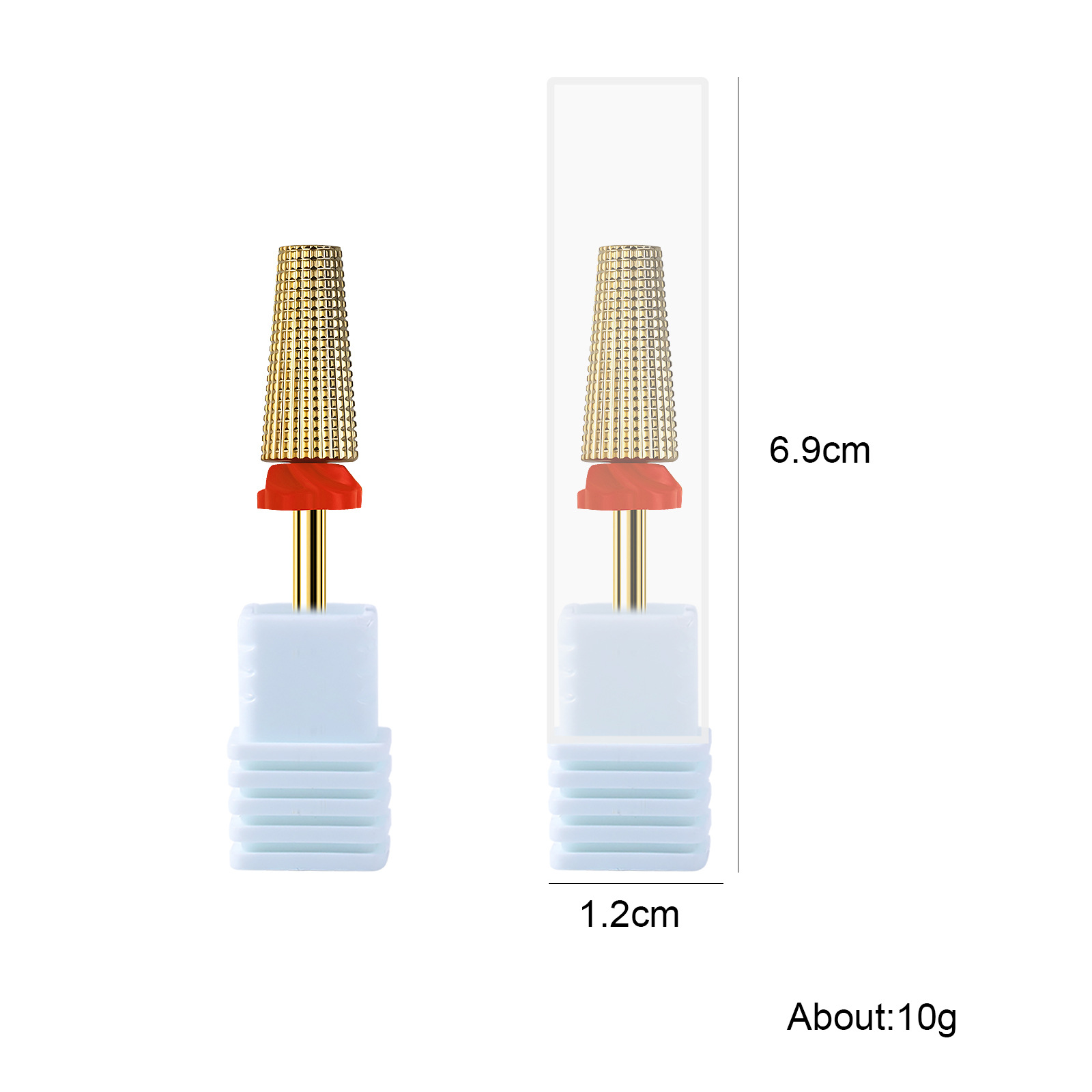new nail polishing head 5-in-1 front nail removal drilling tungsten steel grinding head