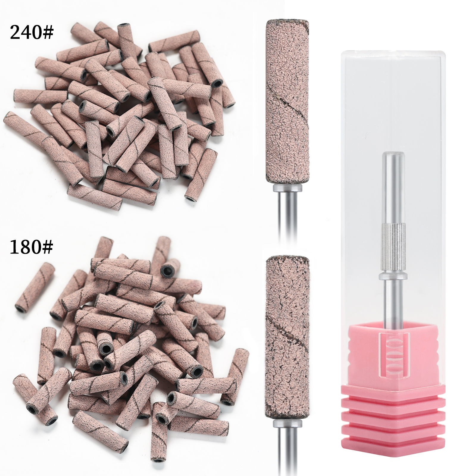 nail sand circle grinding head mini extended sand circle removal, carving, grinding,