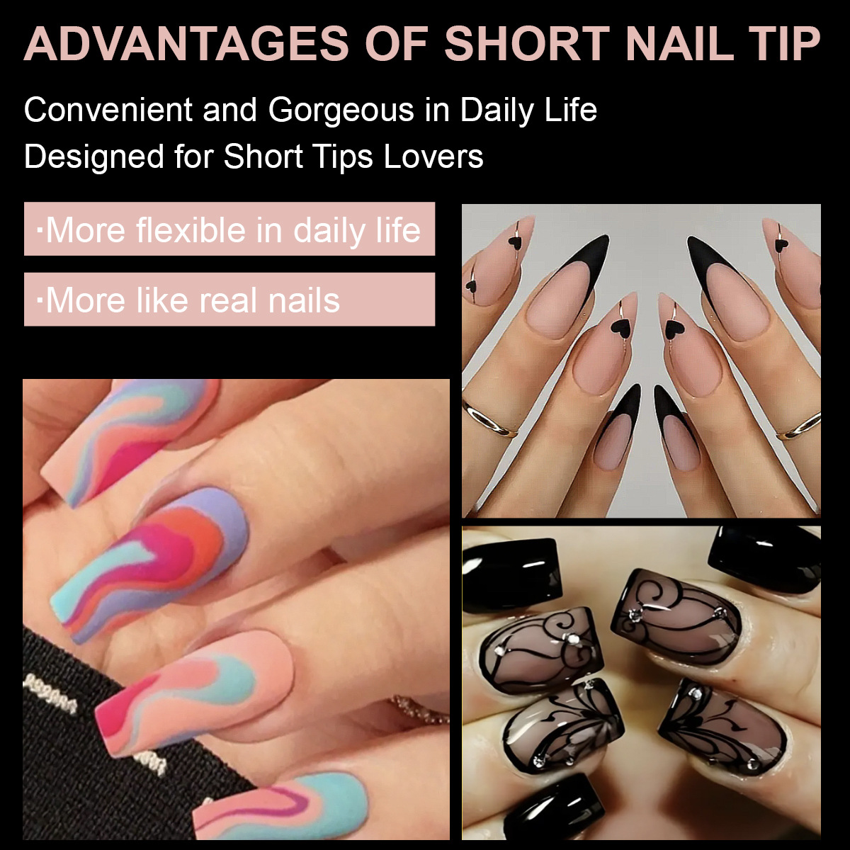 600pcs nail art nail plate, scratch free, semi frosted, scratch free,  frosted fake nails