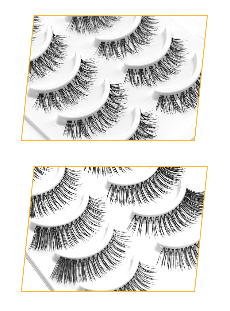 false eyelash grinding point hand pinch curling transparent fishing line stem eyelash