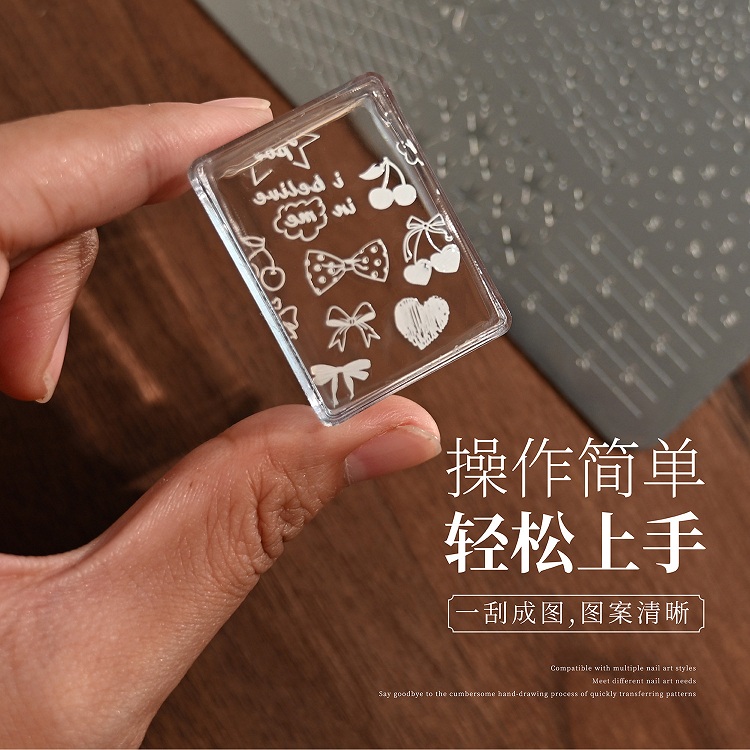 high nail art stamping plate leaf flower geometric designs nail art template graffiti printing plate