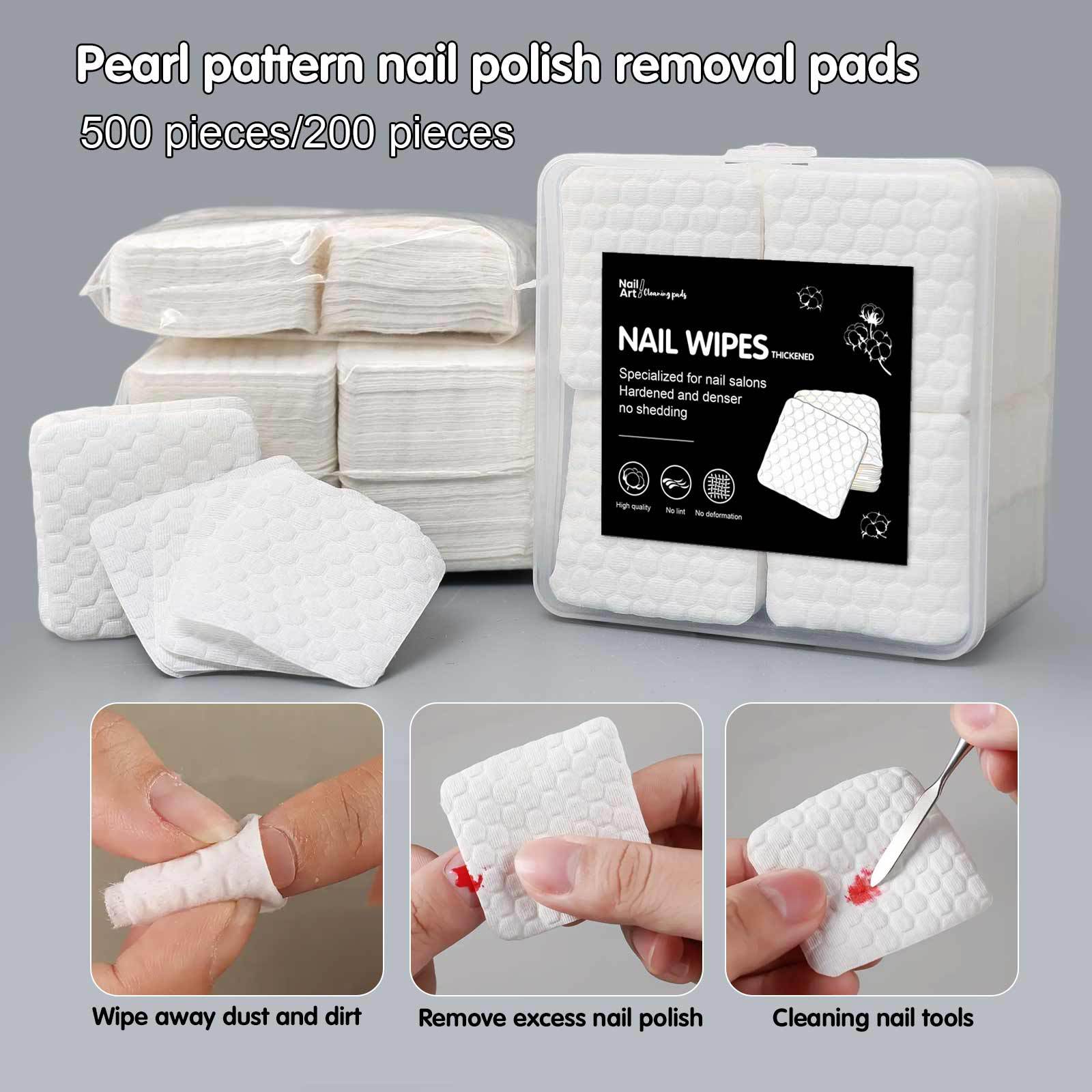 new water saving nail care cleaning cotton nail towel nail care tools for removing nail polish
