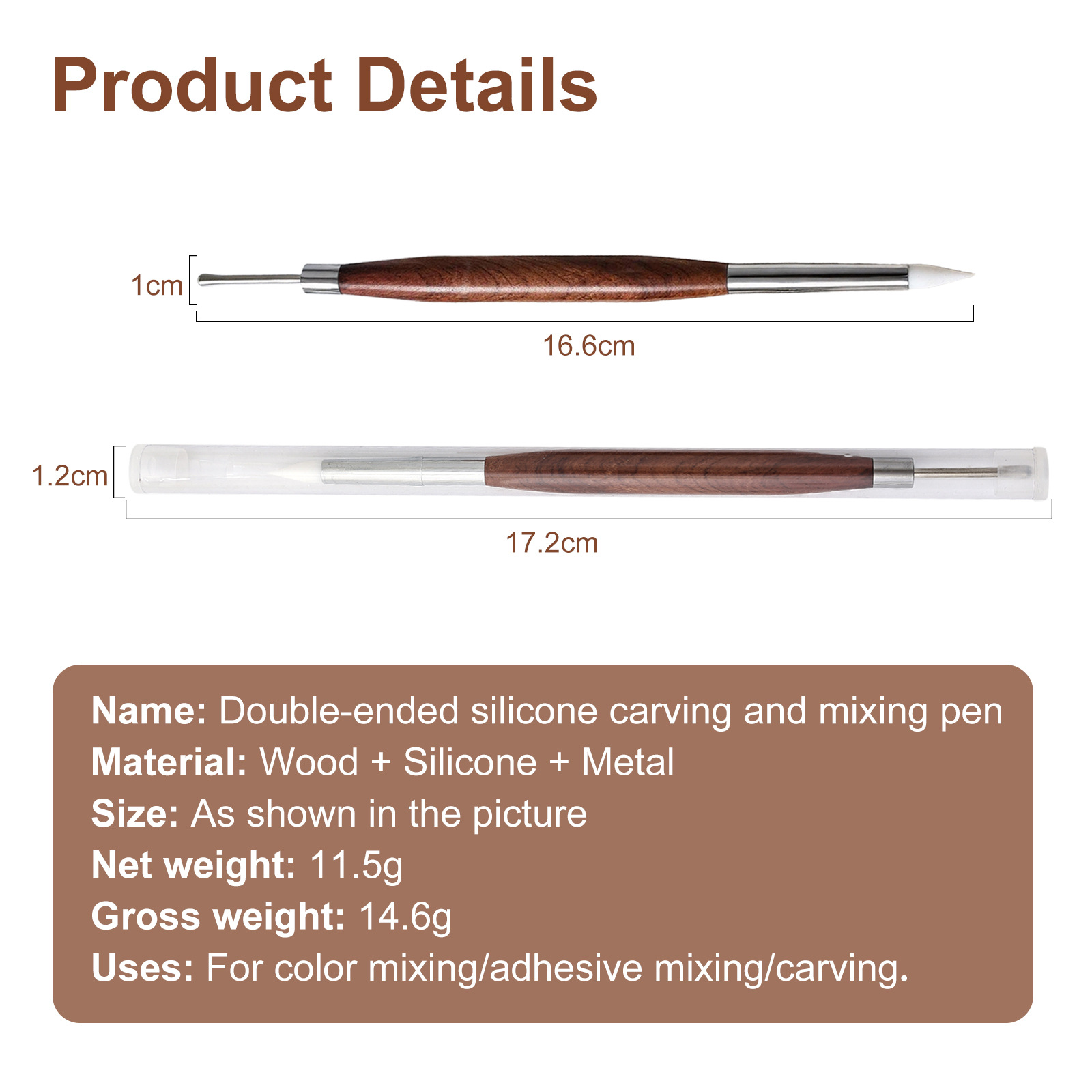 2024 double head nail pen carving pen multi functional silicone pen japanese mix gel pen