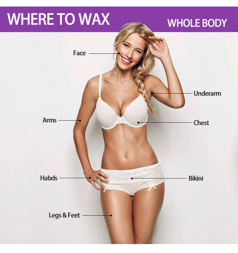 soft hair removal depilatory roll wax 100g