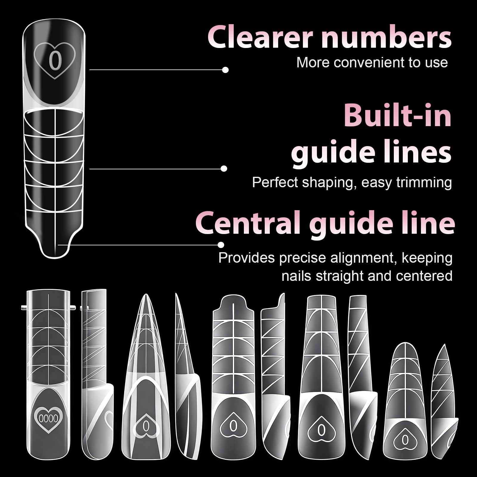 nail space french nail model 150 piece box with scale crystal phototherapy extended nail model