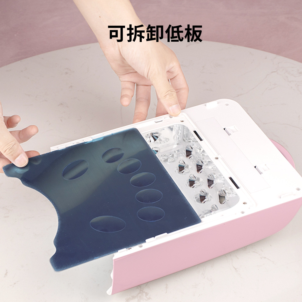 cordless 78w uv led nail lamp manicure rechargeable battery nail dryer for curing gel polish lamp