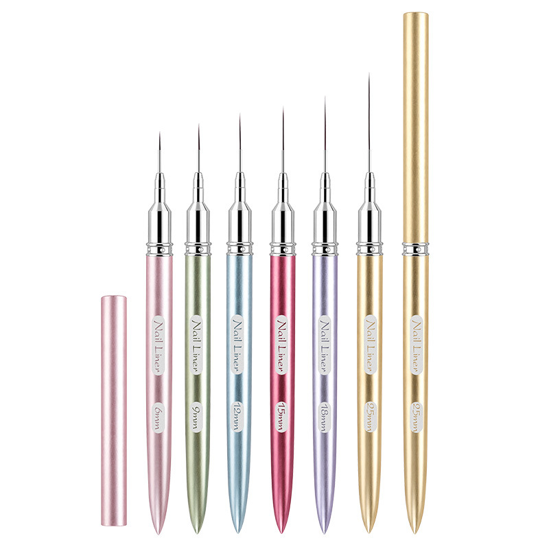 needle tube nail straightening pen metal rod color drawing pen hook line brush